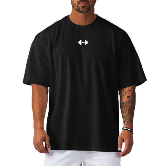 Oversized Loose Short Sleeve Quick Dry Shirt 
